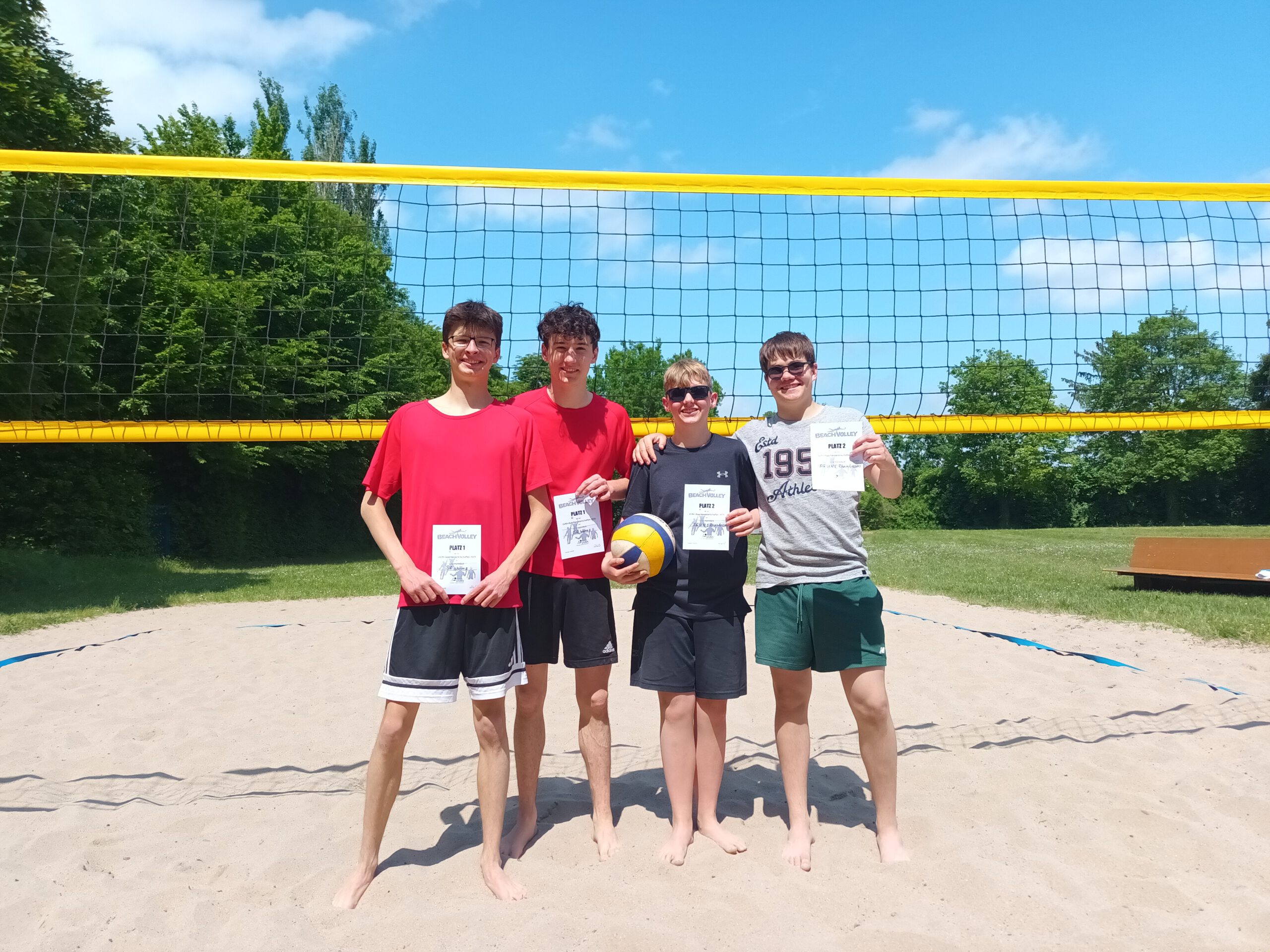 U19-Beachvolleyball-Duo unterliegt knapp im Kampf um die Rheinhessenmeisterschaft / 0:2 gegen die SG Worms